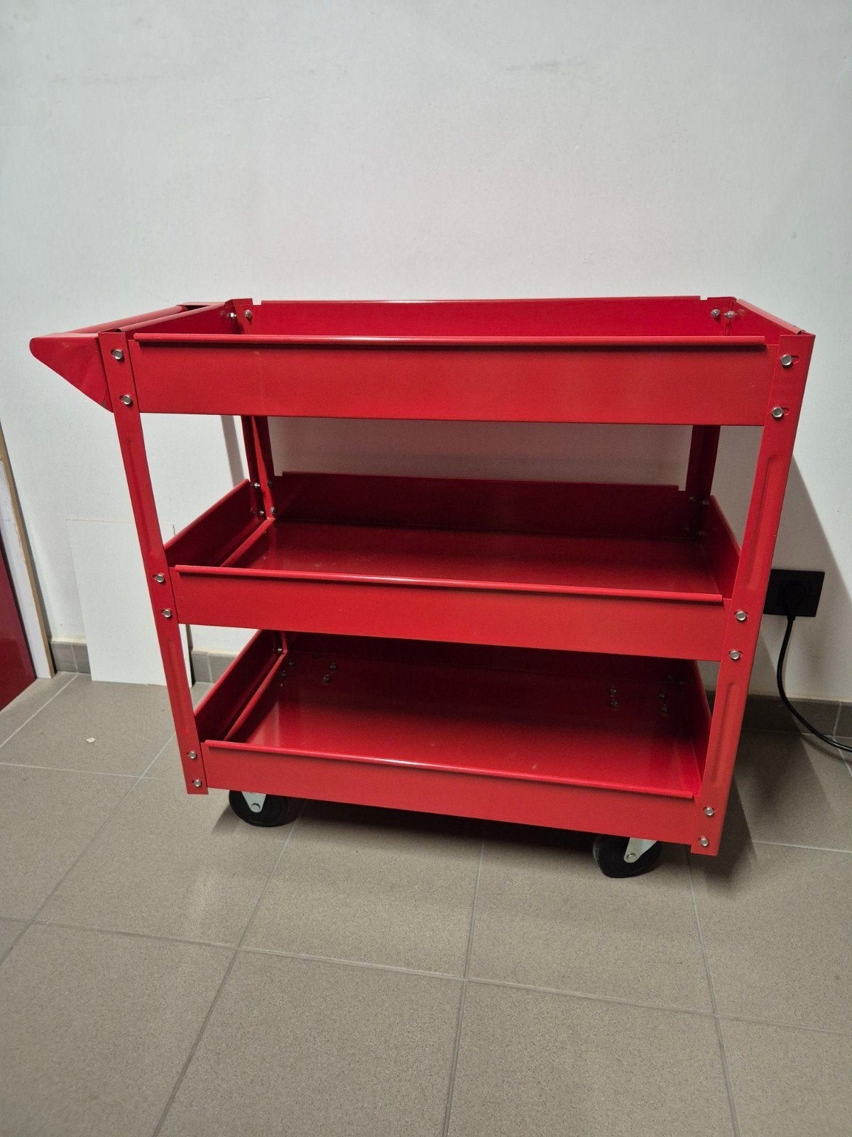 Gereedschapswagen - kar, Doe-het-zelf en Bouw, Ophalen, Gebruikt