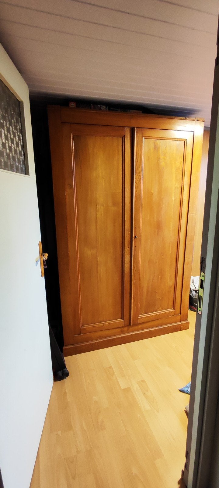 Garde robe ancienne, Ancien, 100 à 150 cm, Utilisé, 50 à 75 cm