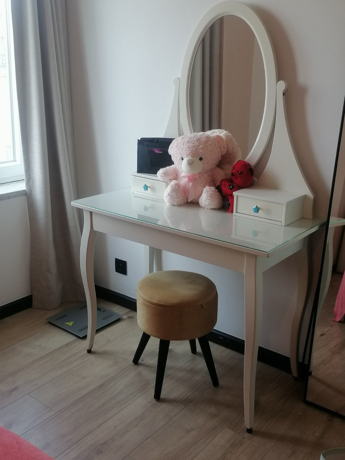 Coiffeuse élégante avec grand miroir – Excellent état 
Je, Enlèvement ou Envoi