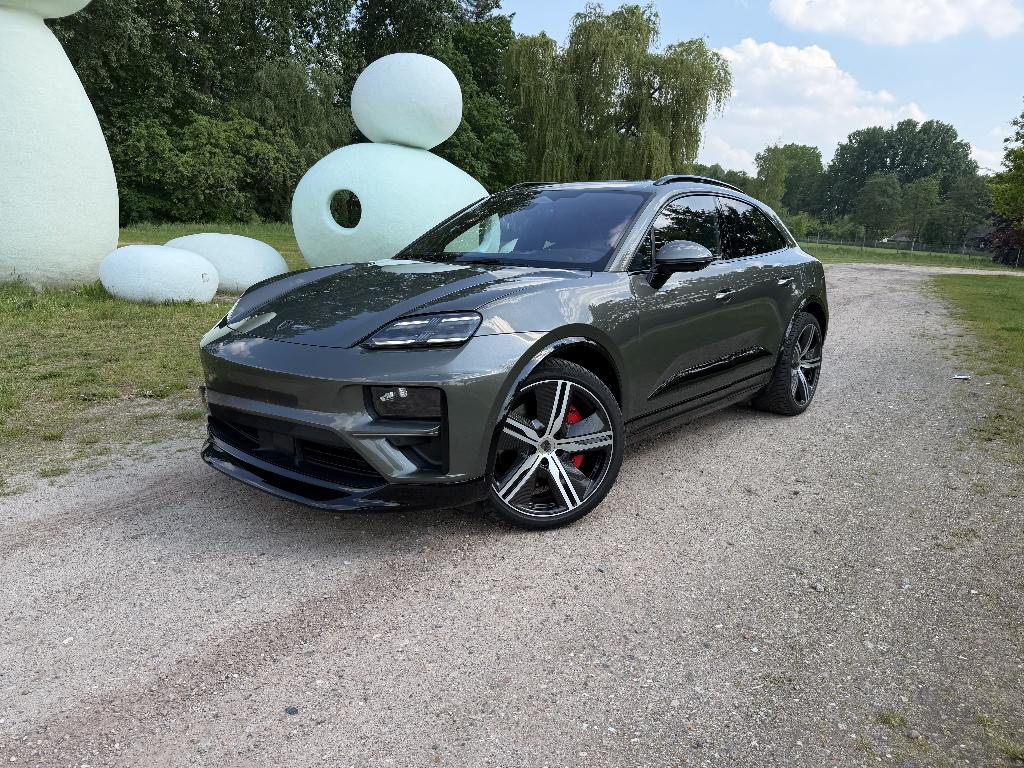 Porsche Macan Turbo, Auto's, Porsche, Automaat, Leder, Elektrisch, 5 zetels