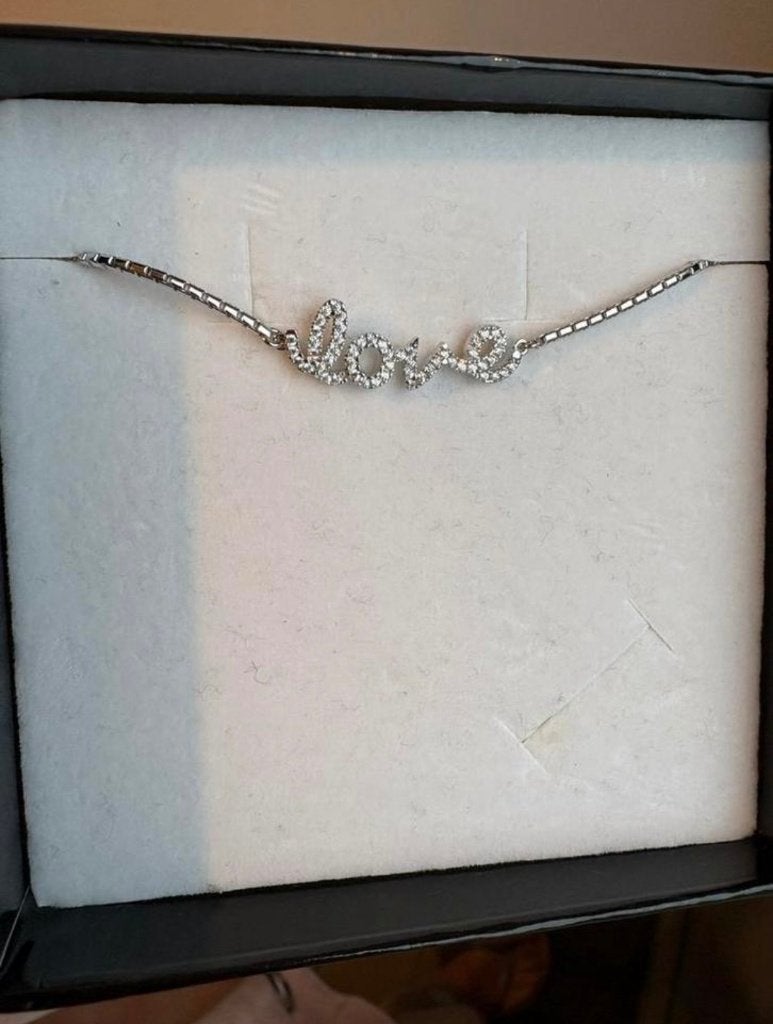 Bracelet en argent « LOVE » de la marque Orage, Ophalen, Nieuw, Zilver, Zilver