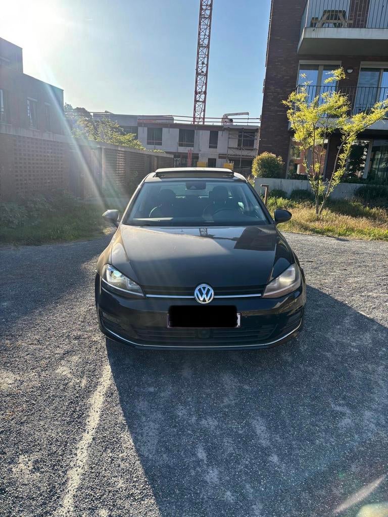 Golf 7 2.0tdi pano full full option, Auto's, Automaat, Euro 5, Zwart, Zwart