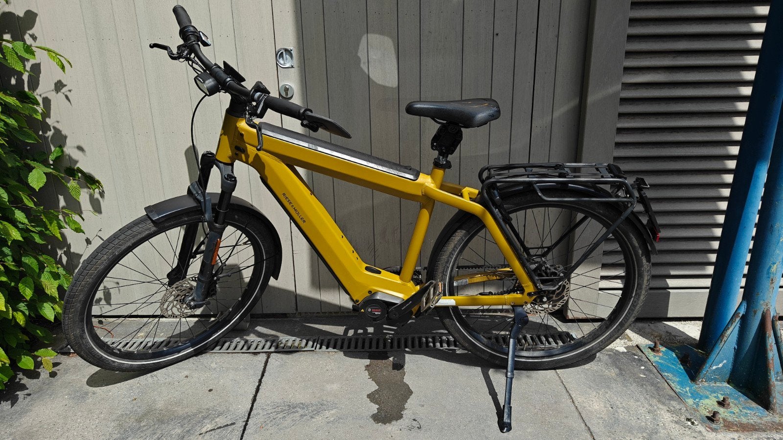 Riese & Muller speedpedelec, supercharger Vario, Ophalen