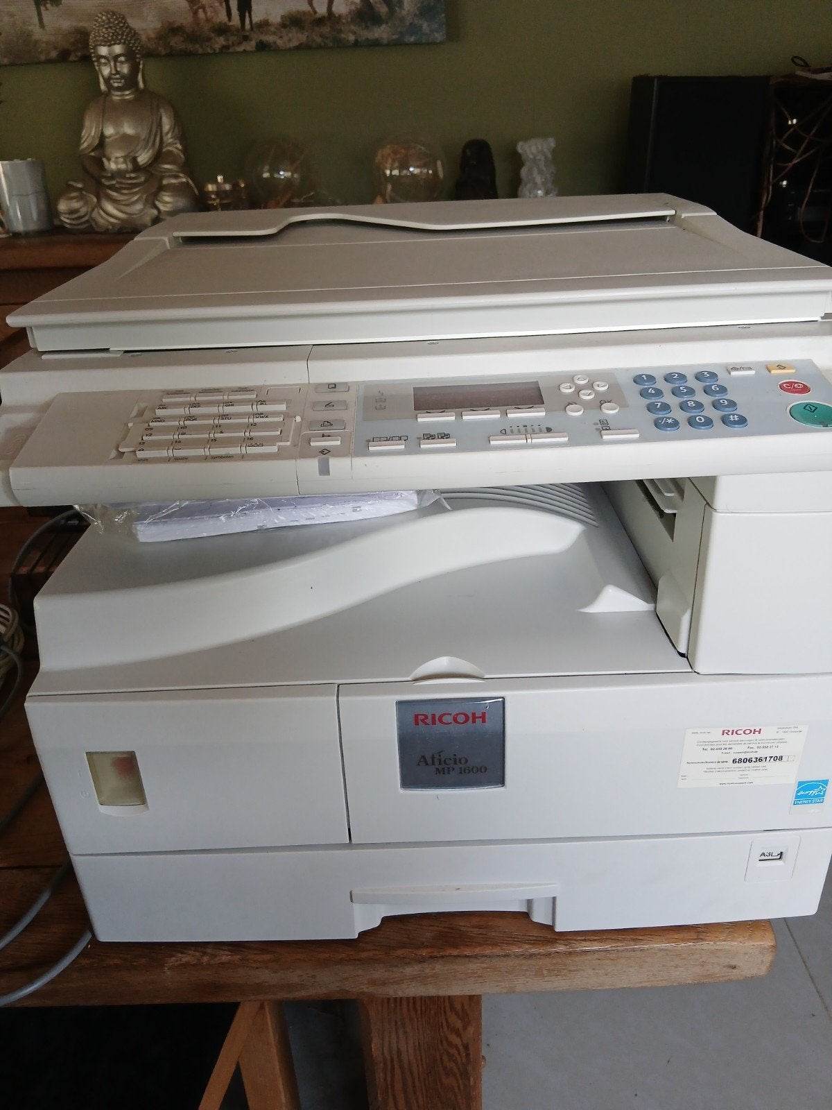 Ricoh Aficio MP 1600 multifunctionele A3/A4 printer – Zo goe, Ophalen, Laserprinter, Printer