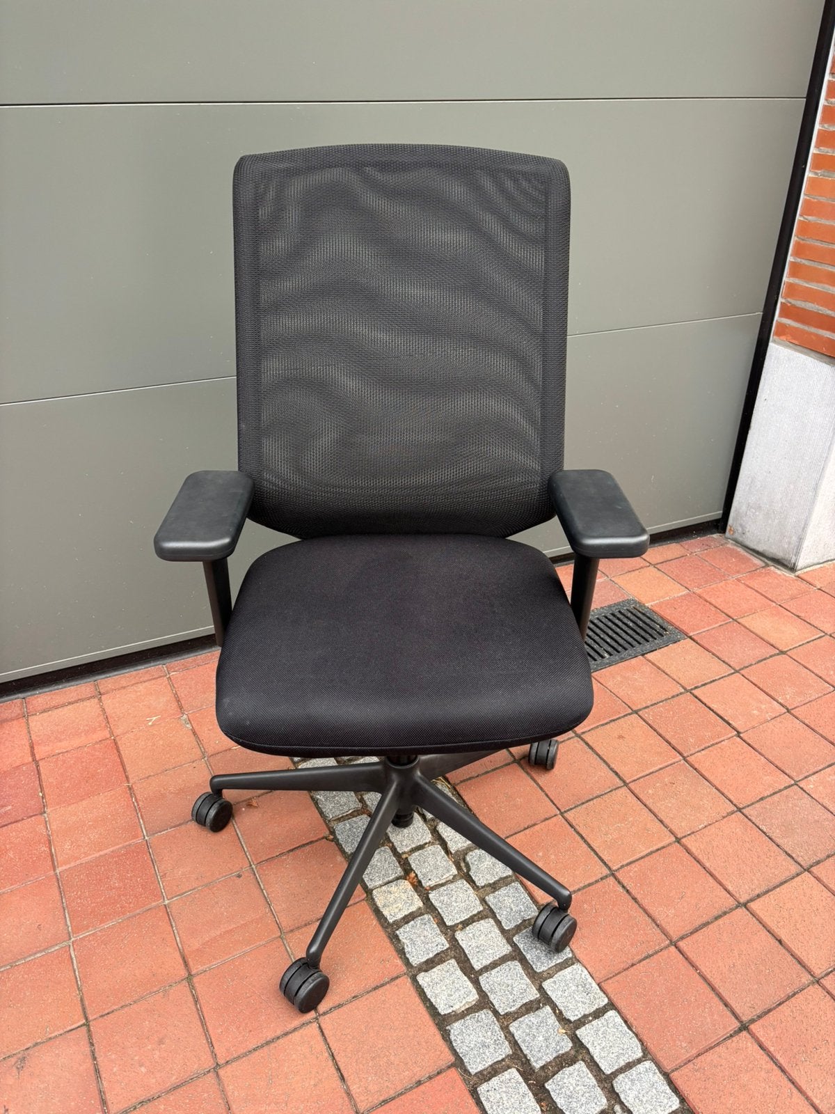 Bureaustoel VITRA, Huis en Inrichting, Ophalen, Zwart, Zo goed als nieuw, Bureaustoel