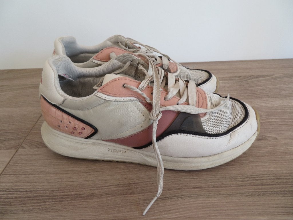 Hoff Sneakers maat 38, veel gedragen, Kleding | Dames, Hoff, Ophalen of Verzenden, Sneakers, Gedragen