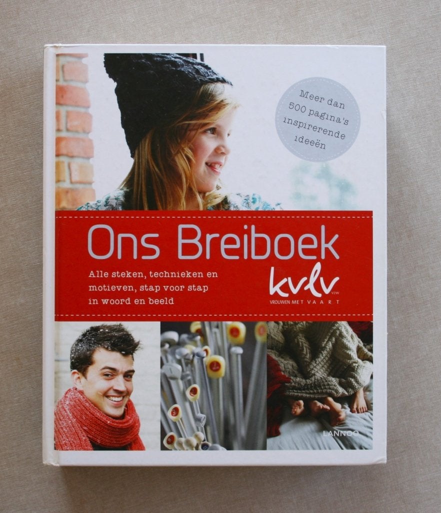 Ons breiboek KVLV, Livres, Loisirs & Temps libre, KVLV, Enlèvement ou Envoi, Tricot et Crochet, Utilisé