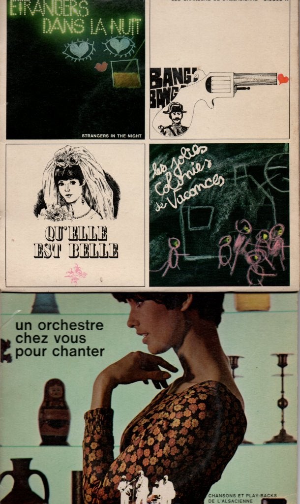 Disque vinyle 45 Tours Les chansons de l’alsacienne, Enlèvement ou Envoi, 1970 - 1979, Utilisé, Single