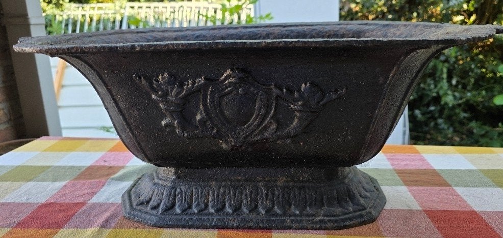 Decoratieve potten in messing, Tuin en Terras, Ophalen, Gebruikt