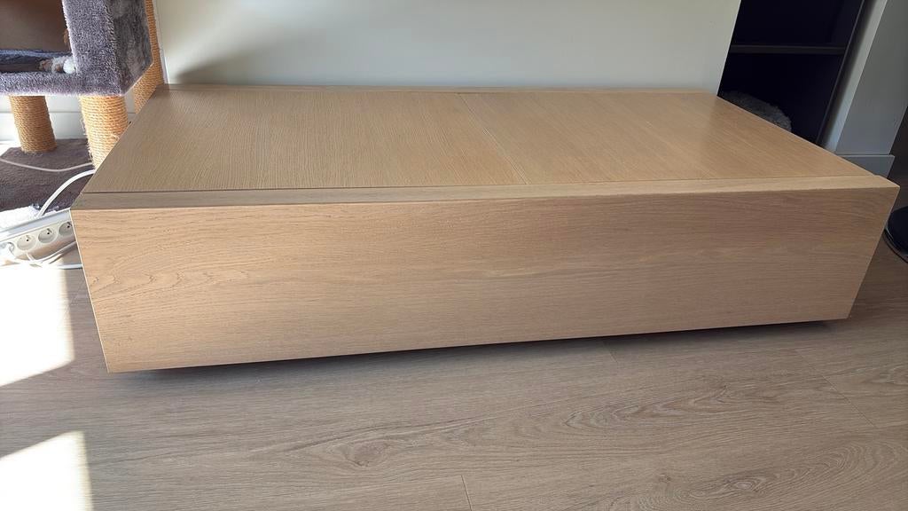 Salon tafel, Huis en Inrichting, Tafels | Salontafels, Zo goed als nieuw, Minder dan 50 cm, 50 tot 100 cm, 100 tot 150 cm, Rechthoekig