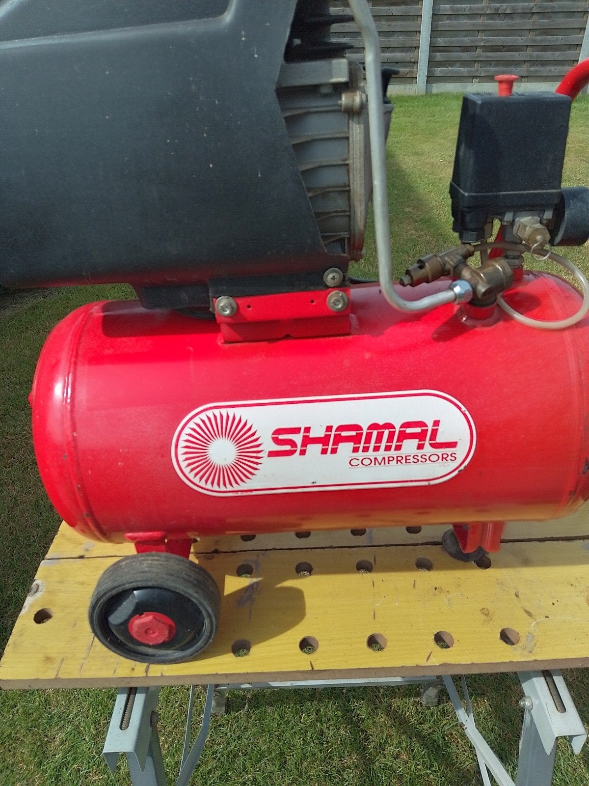 compressor, Moins de 25 litres, Comme neuf, Enlèvement, 6 à 10 bars