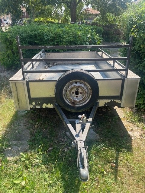 R.W. Aluminium aanhangwagen 500 kg- reservewiel, Enlèvement, Utilisé