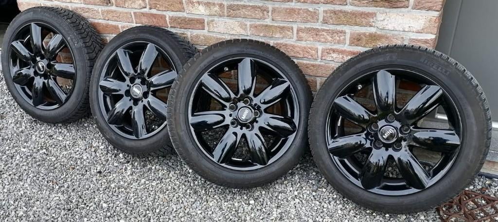 Mini 17 inch wintervelgen 5x112 👍👍👍👍👍👍👍👍👍👍👍👍👍👍, Ophalen, Gebruikt, Banden en Velgen, 17 inch