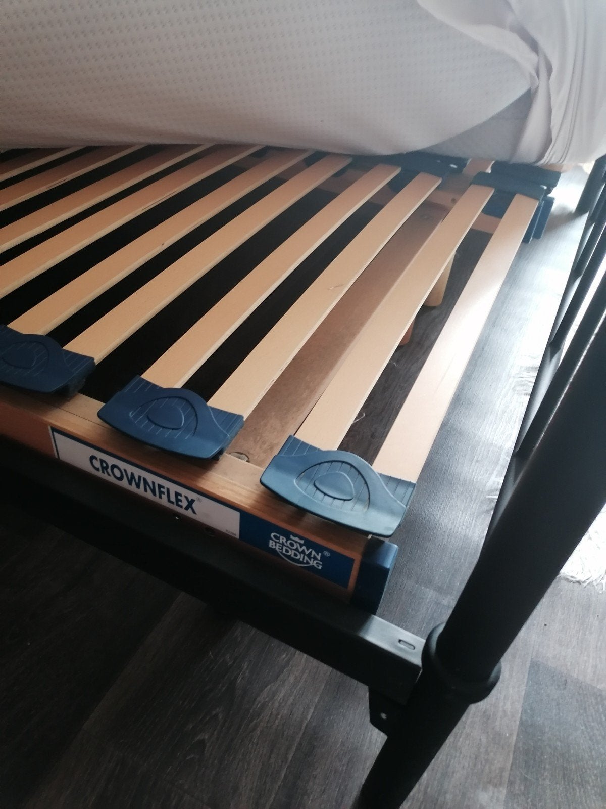 beau lit 2 personnes 1m60 et sommiers, Maison & Meubles, Chambre à coucher | Lits, Comme neuf, Enlèvement, Deux personnes, 160 cm