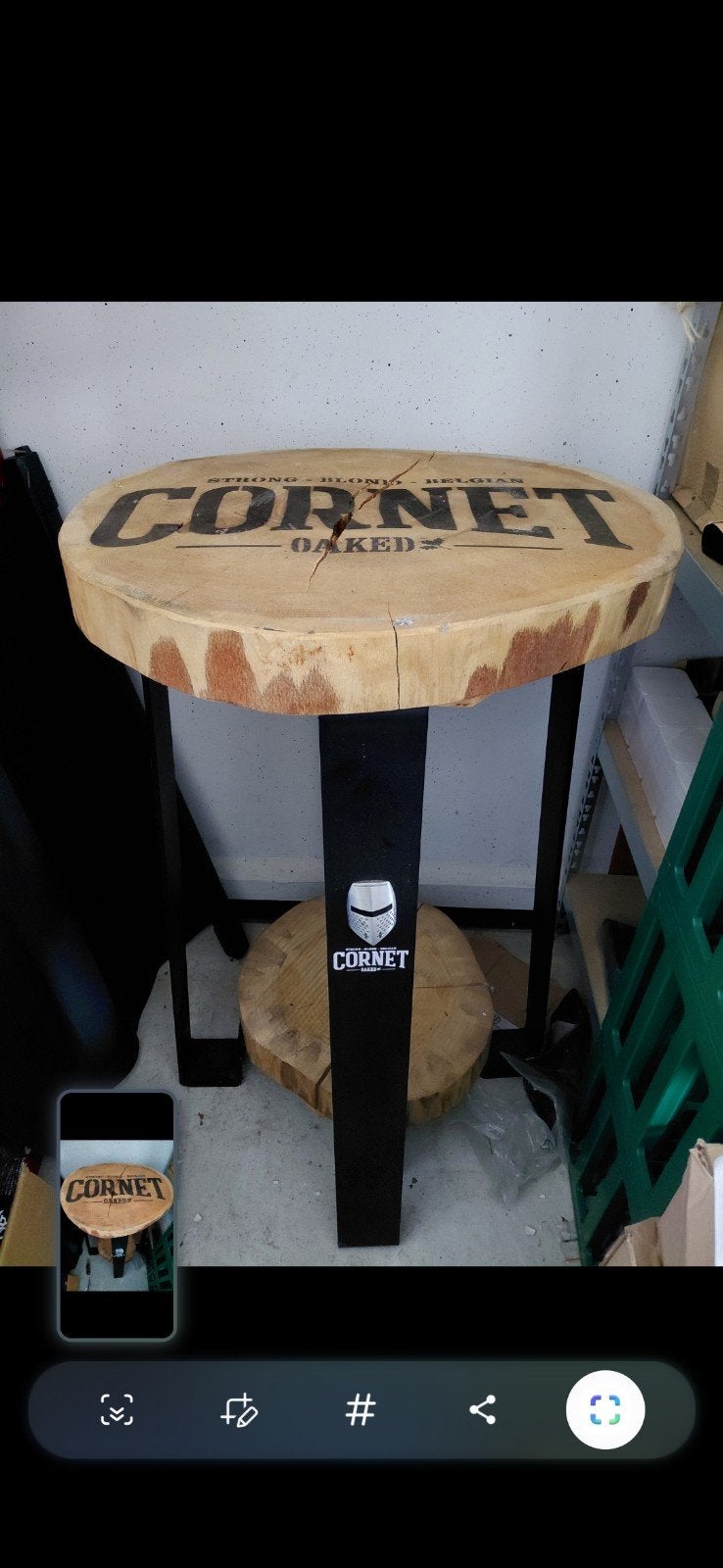 Cornet hoge tafel, Verzamelen, Ophalen, Nieuw, Overige typen, Overige merken