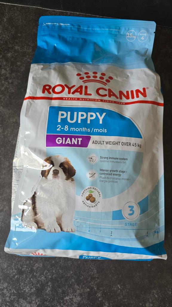 Royal Canin Puppy Giant tot 45kg (2-8 maand) 3,5kg, Enlèvement ou Envoi