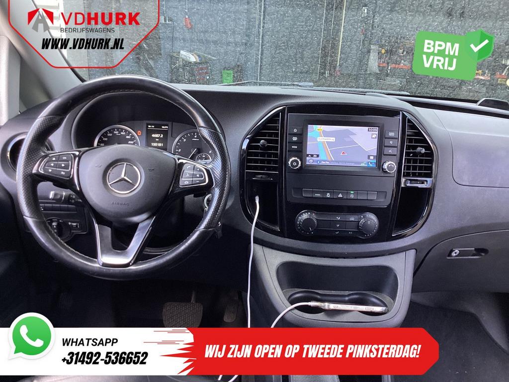 Mercedes-Benz Vito 116 CDI Aut. DC Dubbel Cabine Leder/ Stoe, Argent ou Gris, Achat, Entreprise, Mercedes-Benz
