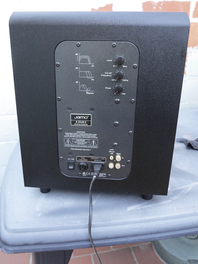 Jamo Subwoofer, Enlèvement, Comme neuf, Subwoofer, Jamo