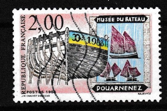 Frankrijk 1988 -  nr 2545, Verzenden, Gestempeld