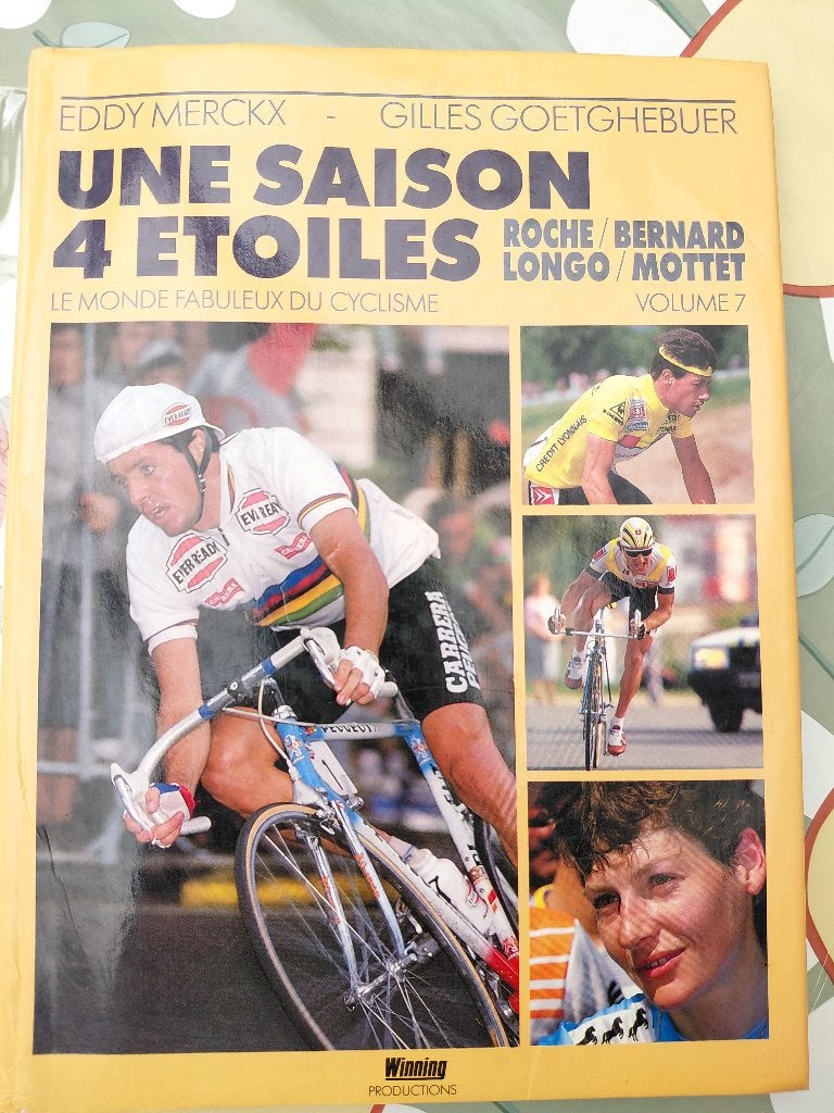 Wielrennen - Jaarboek 1987 - Eddy Merckx, Boeken, Sportboeken, Gelezen, Ophalen of Verzenden