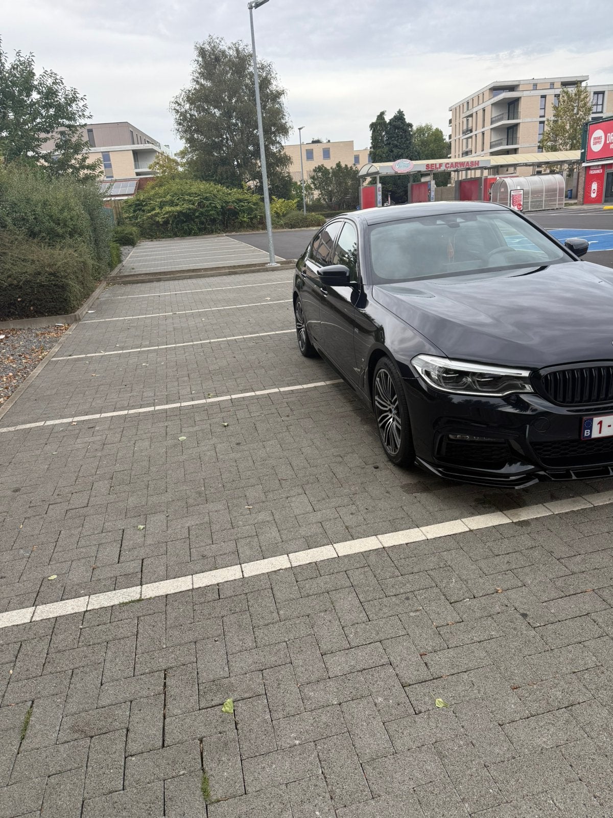 BMW 5 serie M-pack full option, Autos, Noir, Automatique, Particulier, 4 cylindres