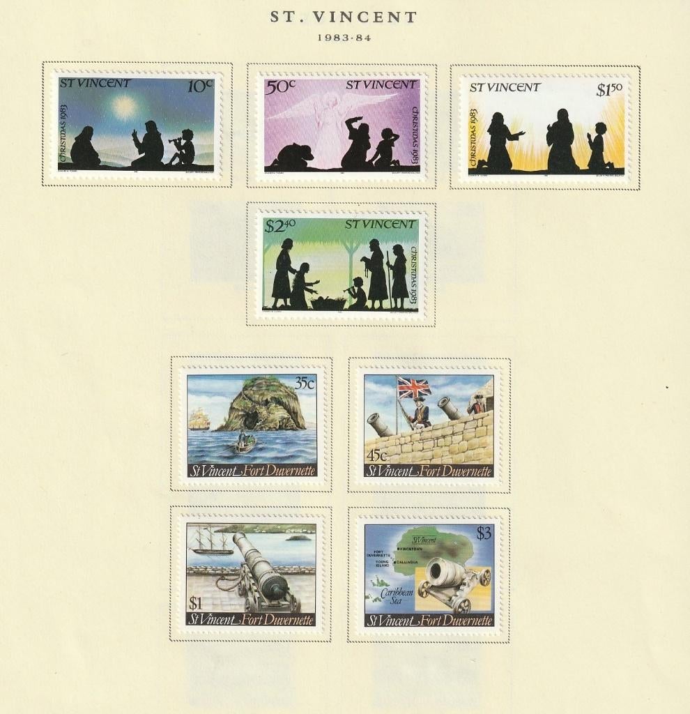 Britse colonie SAINT VINCENT  1983 - 1984, Ophalen of Verzenden