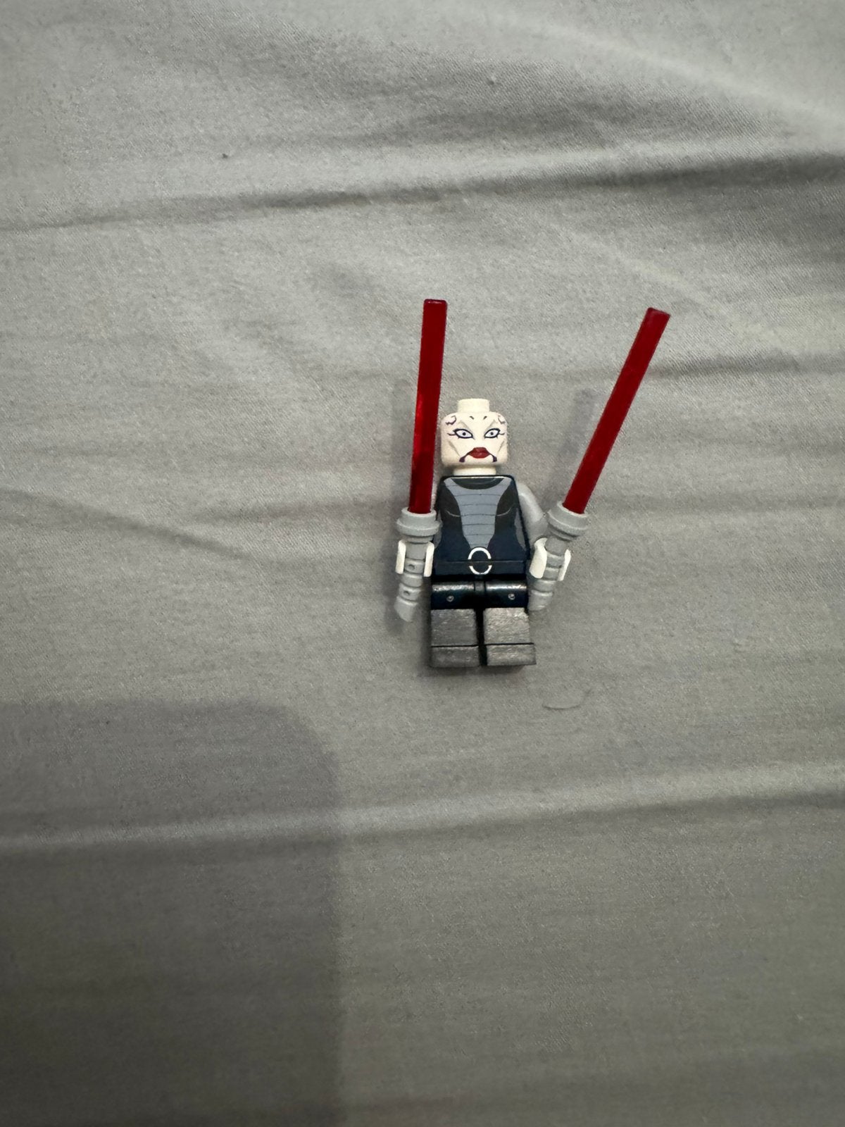 SW0318: Asajj Ventress - Black Torso, Inclusief minifiguren, Star Wars, Lego, Nieuw