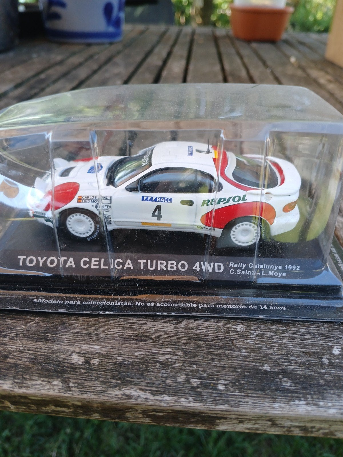 Toyota Celica Turbo 4x4 Rallye de Catalogne 1992, Enlèvement