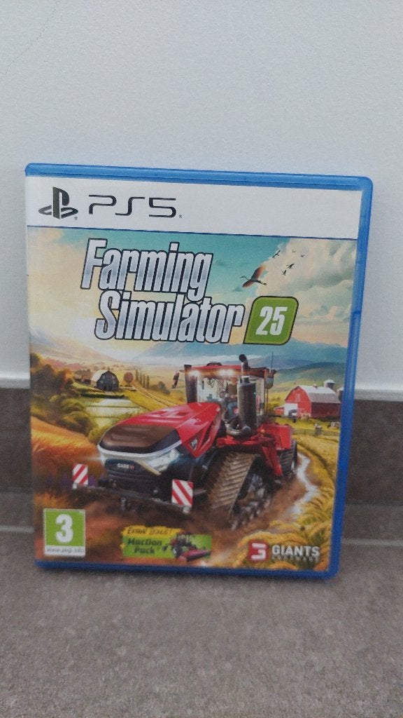 Farming Simulator 25 PS5, Games en Spelcomputers, Ophalen, 1 speler, Zo goed als nieuw, Vanaf 3 jaar