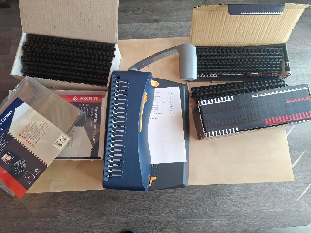 Inbindmachine Esselte CB 200, Diversen, Ophalen, Zo goed als nieuw