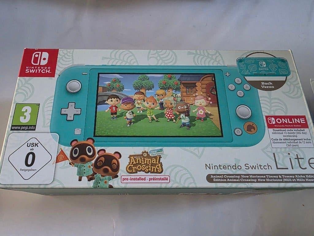 Nintendo switch lite animal crossing édition, Games en Spelcomputers, Spelcomputers | Nintendo Switch Lite, Ophalen of Verzenden