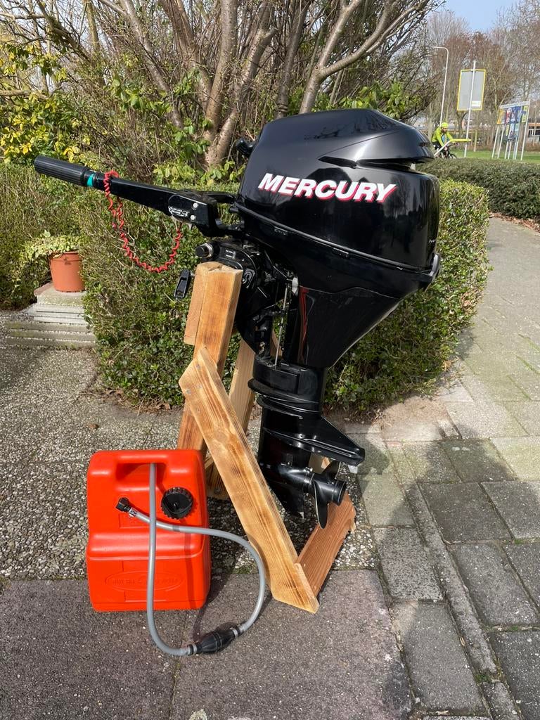 Mercury 8 pk buitenboordmotor, Watersport en Boten, Buiten- en Binnenboordmotoren, Ophalen, Gebruikt, 5 tot 10 pk, Viertaktmotor