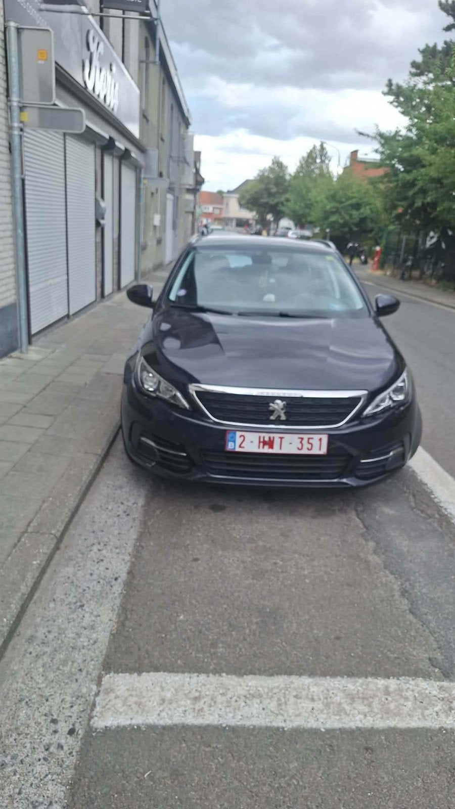 Peugeot 308, Auto's, Zwart, Blauw, 5 deurs, Particulier
