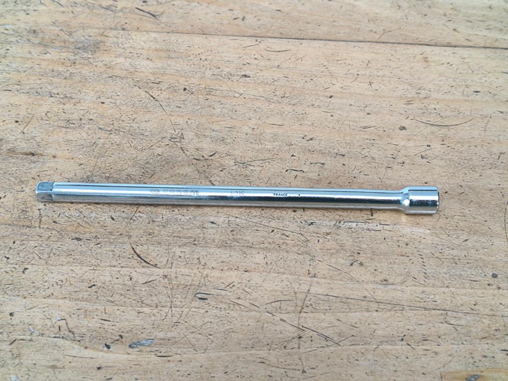 Facom J.215 lange 3/8" verlengstuk. (250mm)., Auto diversen, Autogereedschap, Ophalen of Verzenden, Gebruikt