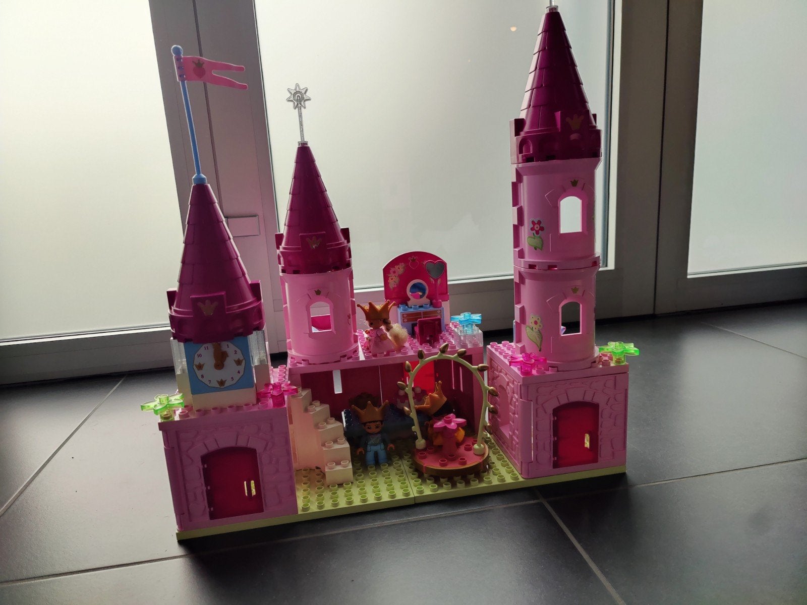 Duplo prinsessenkasteel set 4820, Ophalen of Verzenden, Gebruikt, Overige merken
