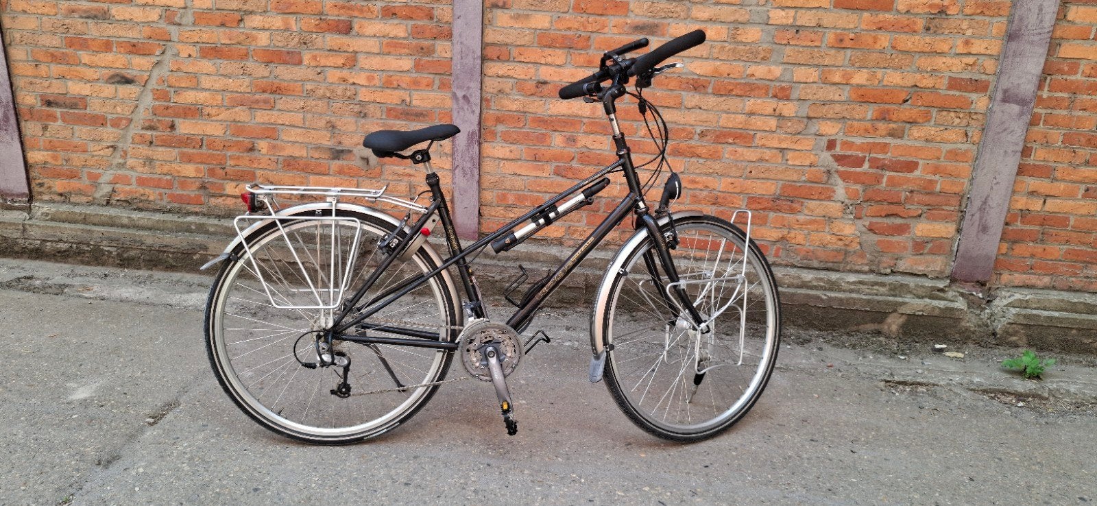 dames trekkingfiets koga randonneur prachtige staat, Ophalen, Velgrem, 47 tot 50 cm, Versnellingen