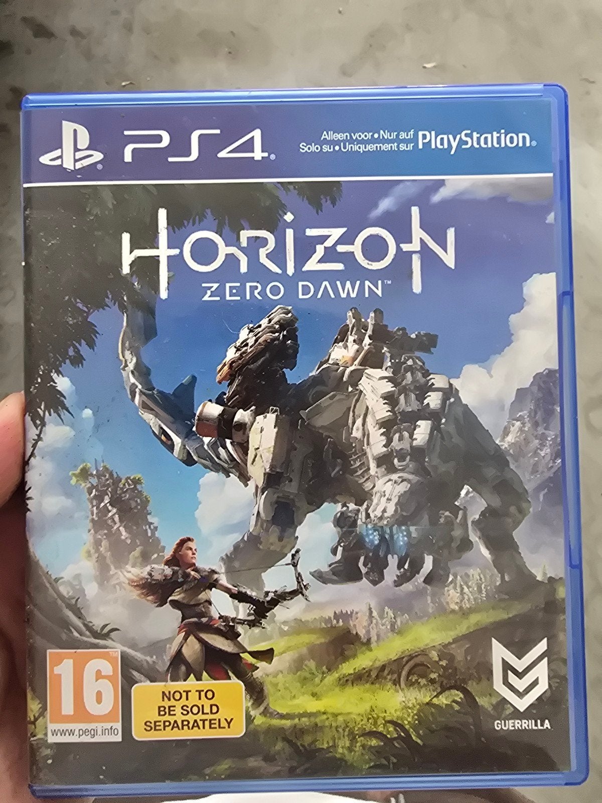 Version disque de Forza Horizon Zero Dawn, Enlèvement ou Envoi, 1 joueur, Aventure et Action, Comme neuf