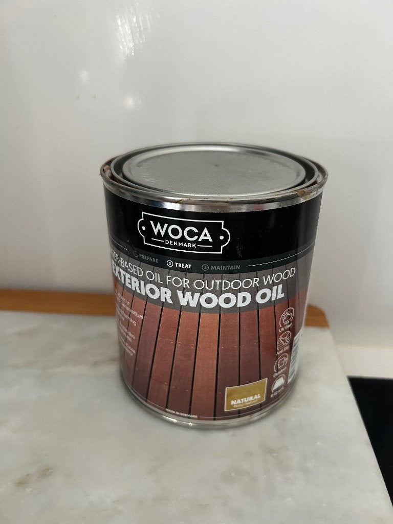 Woca exterior wood oil natural, Bricolage & Construction, Neuf, Moins de 5 litres, Enlèvement ou Envoi, Autres couleurs