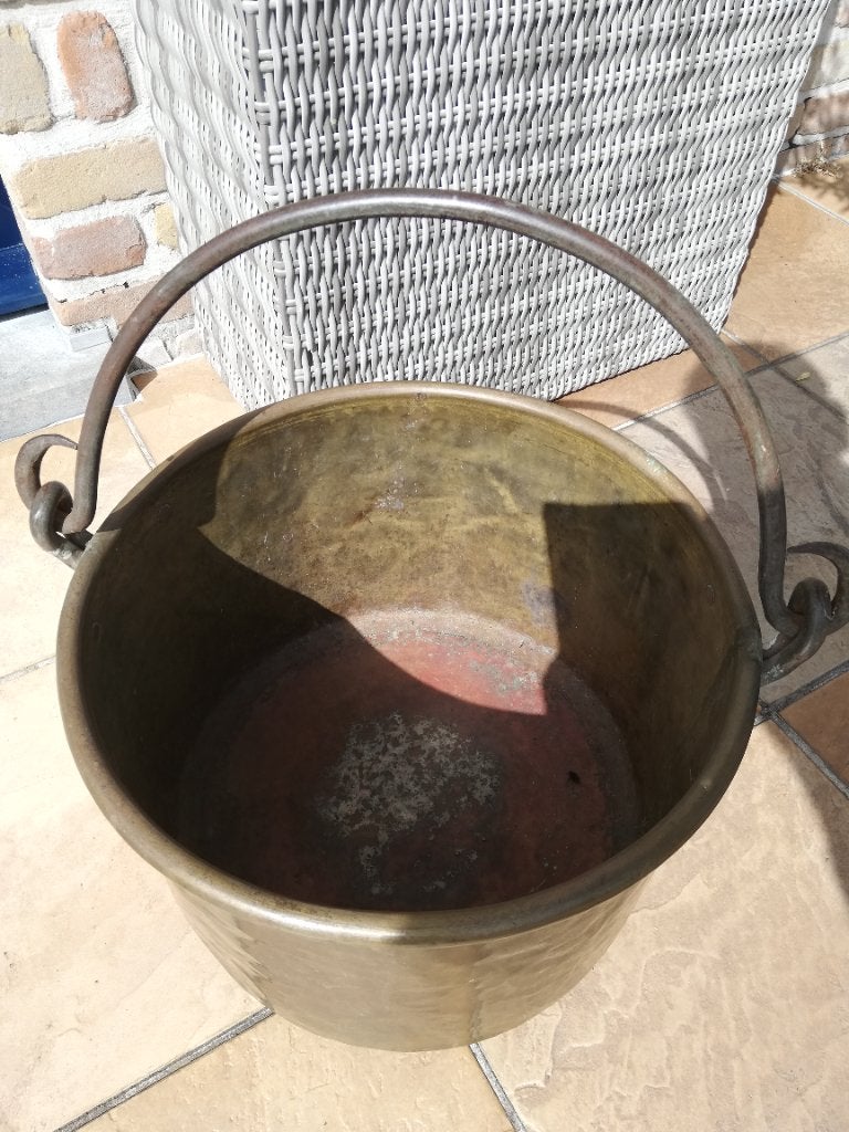 Koperen ketel, Enlèvement, Cuivre