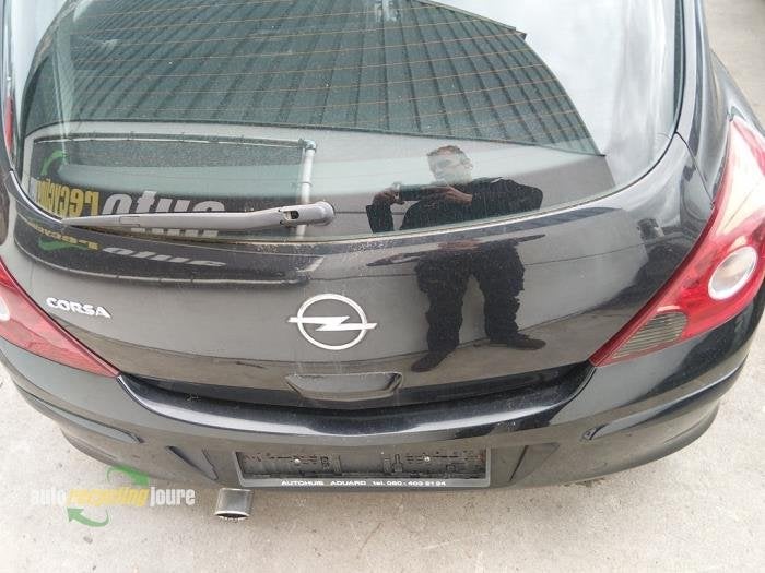 Achterbumper van een Opel Corsa (Z20R), Gebruikt, -, -, Opel
