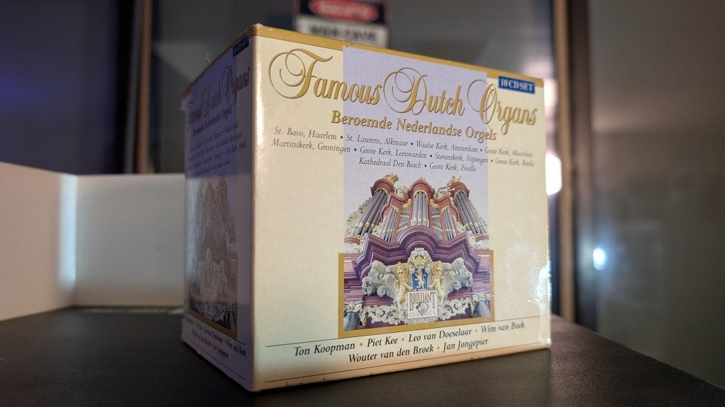Famous Dutch Organs – 10 cd-box – Koopman, Kee en anderen, Gebruikt, Boxset, Overige componisten, Overige typen