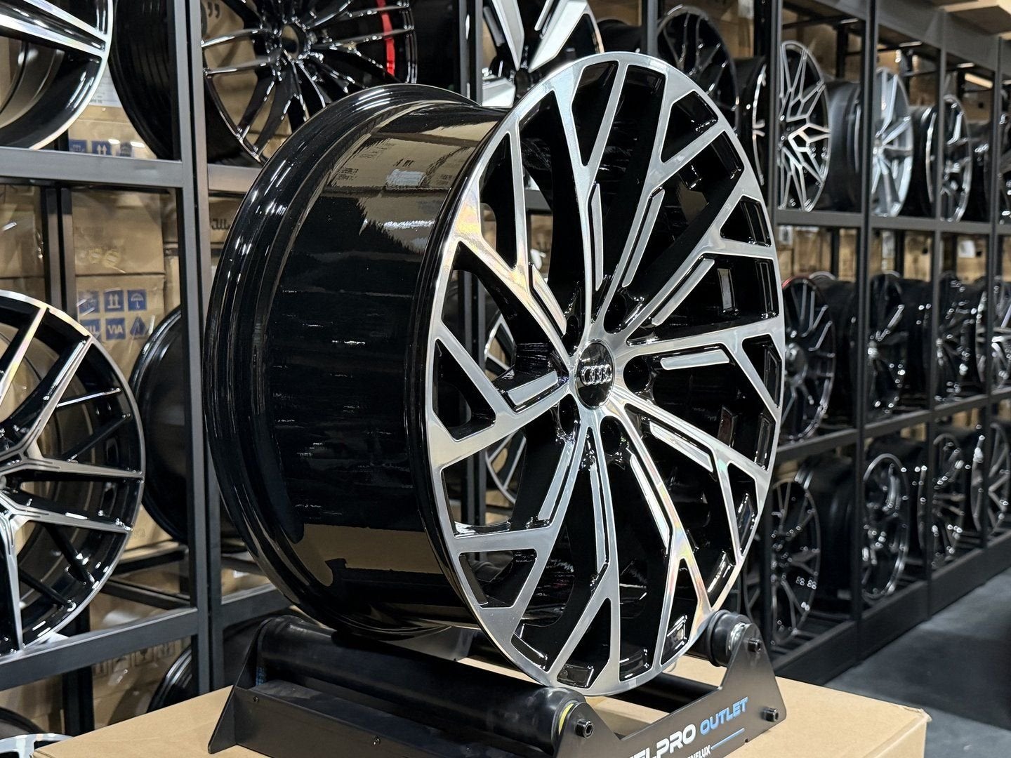 19 inch Audi S look velgen A4 A5 A6 A7 A8 Q3 Q5 Q7 8 RS5 RS6, Auto-onderdelen, Banden en Velgen, Ophalen of Verzenden, Nieuw, 19 inch