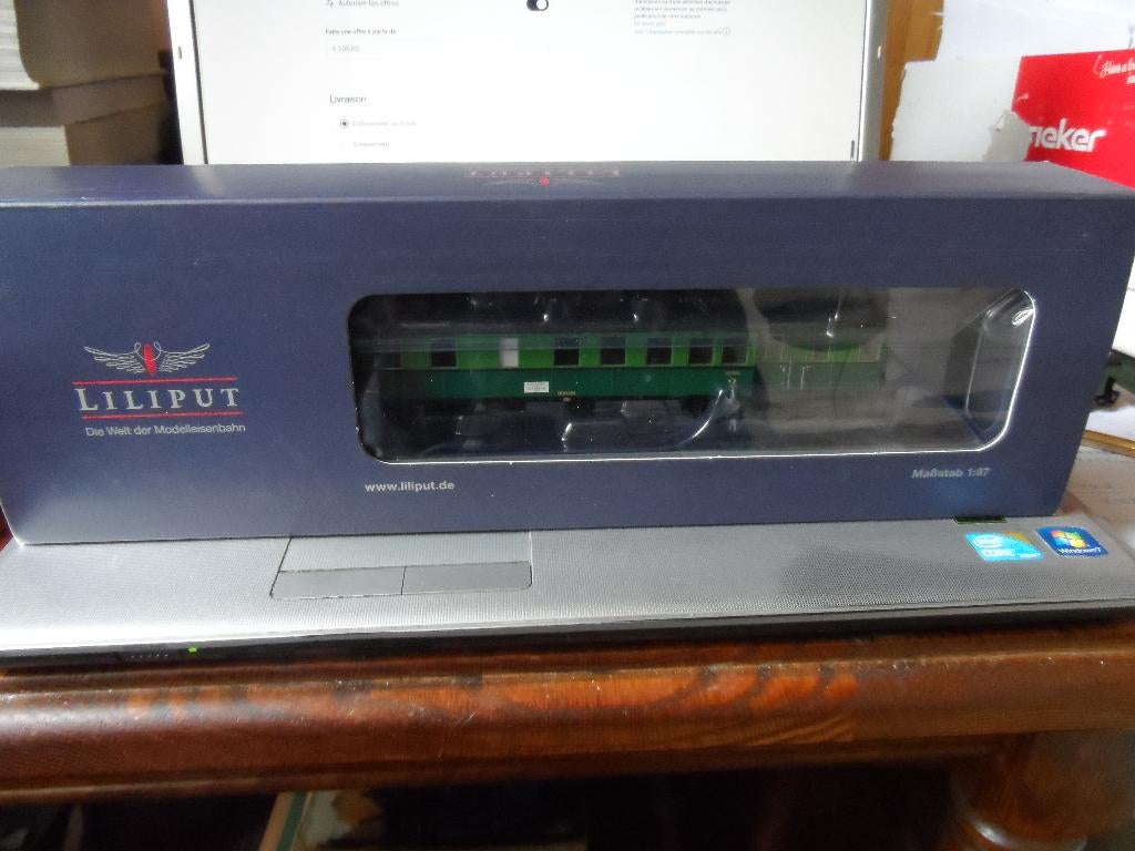 LILIPUT L133017 AUTORAIL 600.03 SNCB/NMBS DIGITAL 3 rails, Enlèvement ou Envoi, Comme neuf, Locomotive, Courant continu ou Courant alternatif