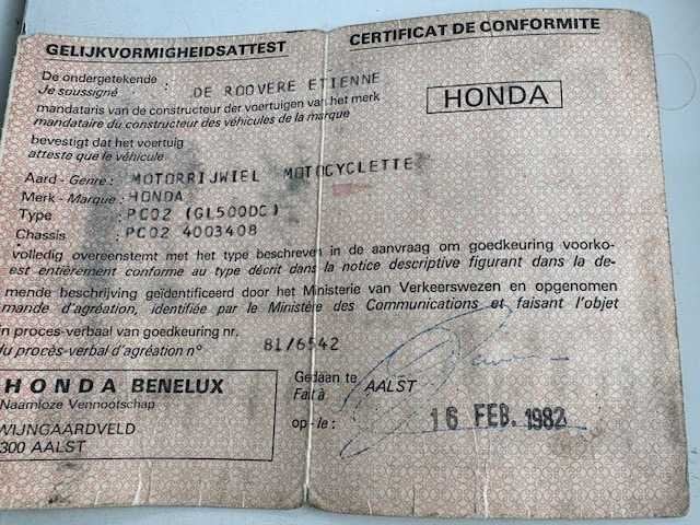 Honda Silverwing GL500 Motorfiets, Motoren, Motoren | Honda, Bedrijf, Overig