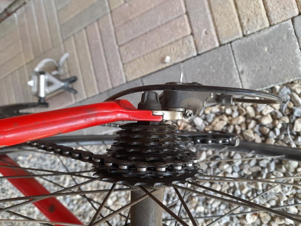 Koersfiets 3tandwielen voor  7 achteraan, Fietsen en Brommers, 51 tot 55 cm, Ophalen, Zie foto, Jaren '20 of ouder