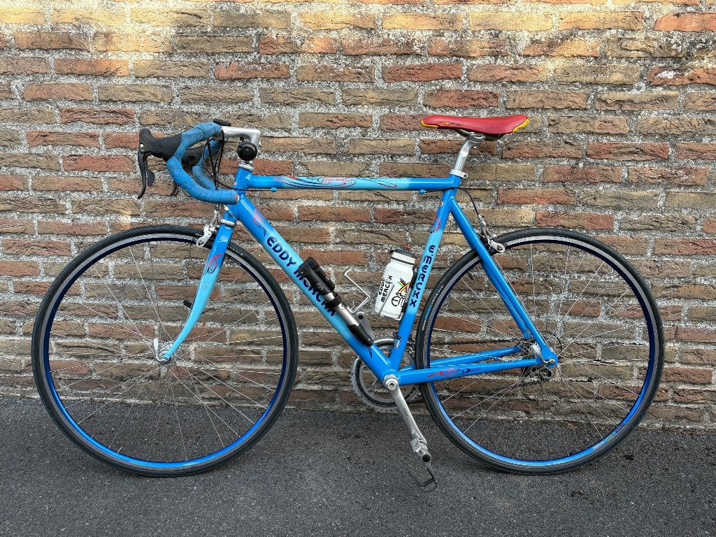 Koersfiets (en) ( Eddy Merckx ) wegens stopzetten hobby, Heren, Zo goed als nieuw, Ophalen, Overige merken