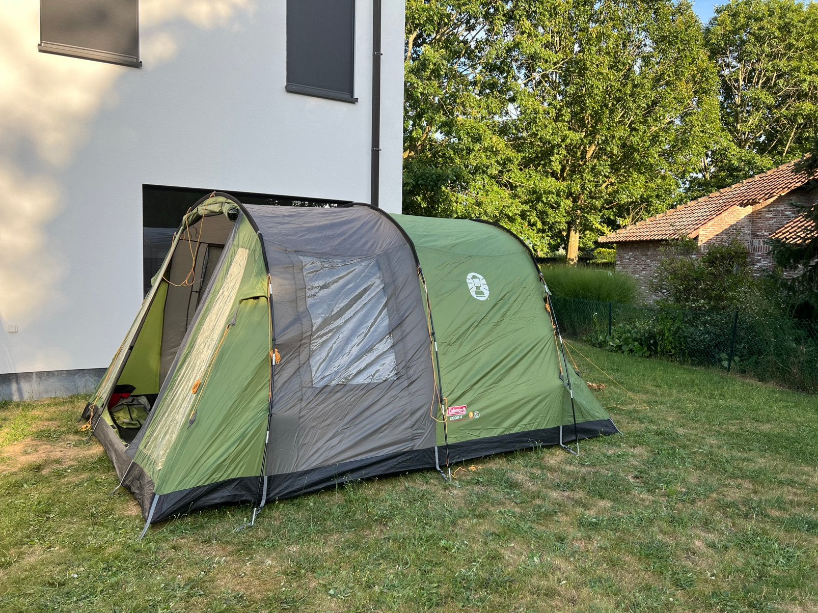 Tent Coleman cook 4 - prima staat, Caravans en Kamperen, Tenten, Ophalen, Zo goed als nieuw, Tot en met 4