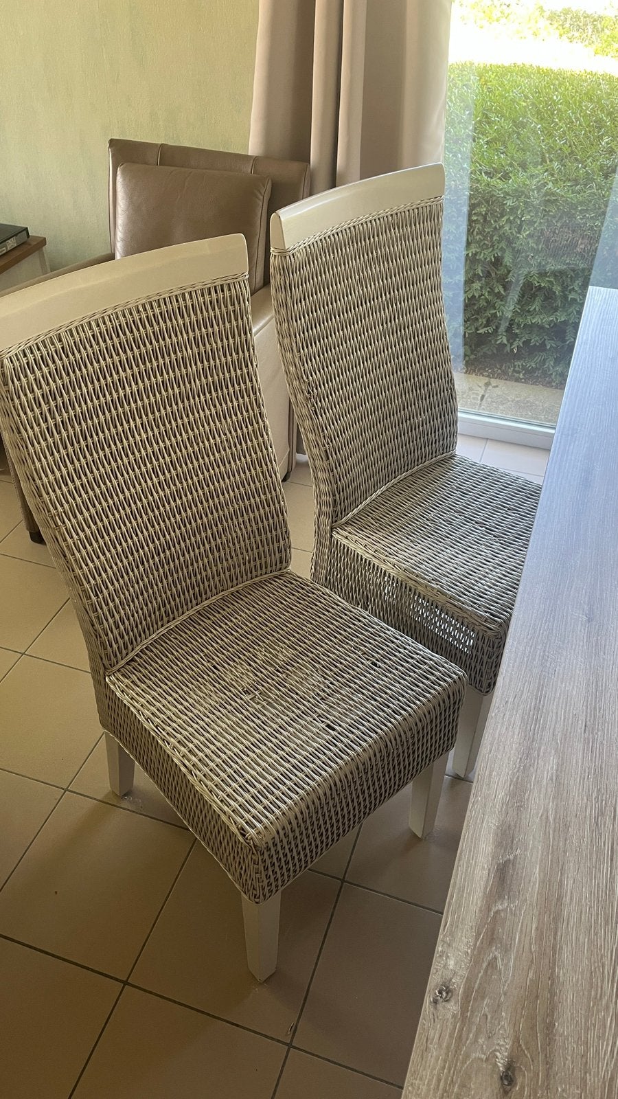 4 landelijke stoelen, Ophalen, Gebruikt, Vier