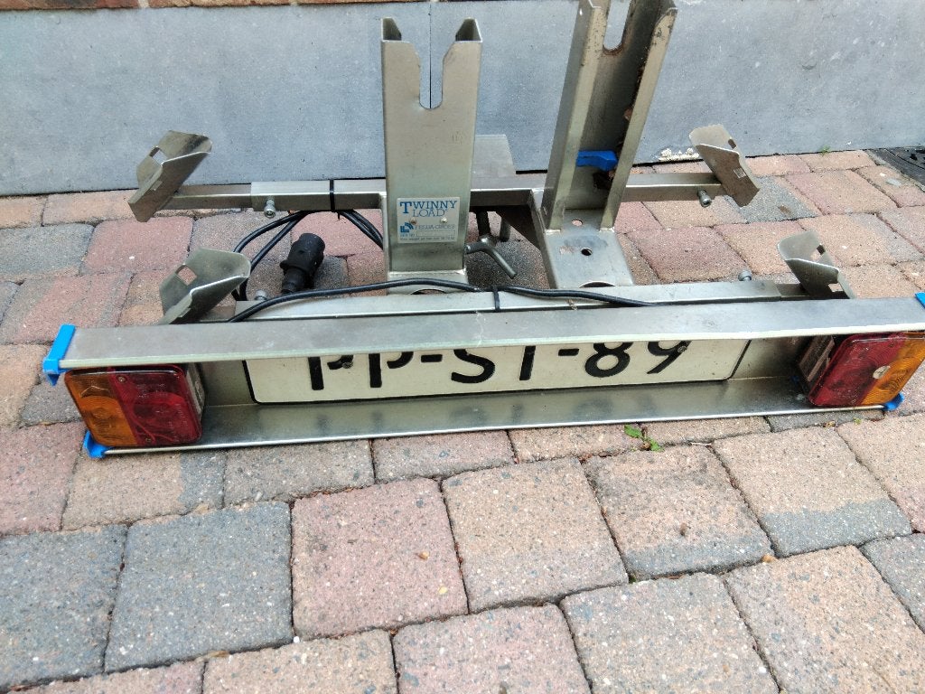 fietsendrager voor 2 fietsen auto, Ophalen, 2 fietsen, Gebruikt
