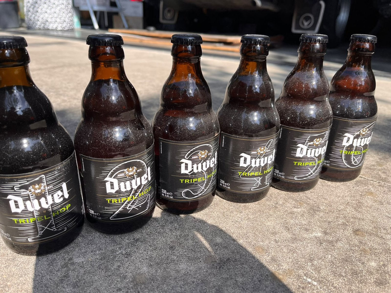 Oude Duvel tripel hop, Verzamelen, Ophalen, Zo goed als nieuw, Duvel